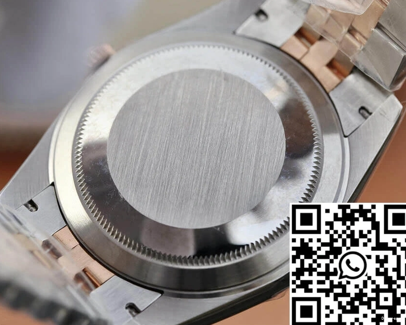 GM Rolex Factory Dial Datejust Silver Rose 36MM Gold 116231-0087 0521